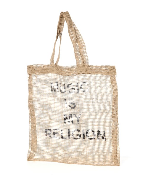 MAISON BENGAL(マイソンベンガル)の「【MAISON BENGAL】ジュートロゴトートバッグ(トートバッグ・レディース・ブラック/ベージュ・FREE)」の15枚目の写真
