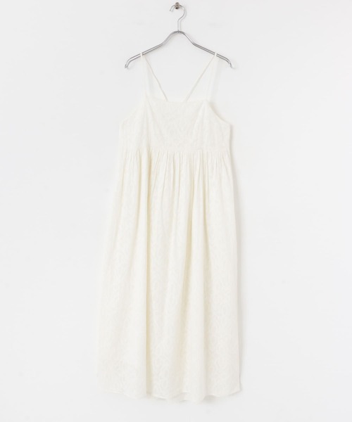 SENSE OF PLACE by URBAN RESEARCH（センスオブプレイスバイアーバンリサーチ）の「インドジャガードキャミワンピース（ワンピース・レディース・オフホワイト/イエロー/ブラック・S/ONE）」の18枚目の写真