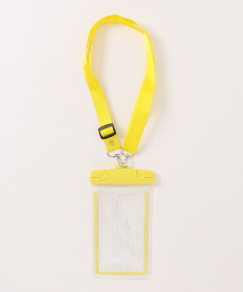 Mayree（メイリー）の「【urge select】《ユニセックス/男女兼用》各種スマートフォン対応 防水 スマホケース/スマホポーチ【2way】（スマホケース/カバー・レディース・ピンク/グリーン/ホワイト/イエロー/ブルー/ブラック・FREE）」の11枚目の写真