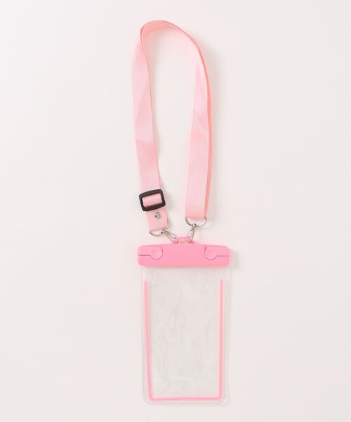 Mayree（メイリー）の「【urge select】《ユニセックス/男女兼用》各種スマートフォン対応 防水 スマホケース/スマホポーチ【2way】（スマホケース/カバー・レディース・ピンク/グリーン/ホワイト/イエロー/ブルー/ブラック・FREE）」の12枚目の写真