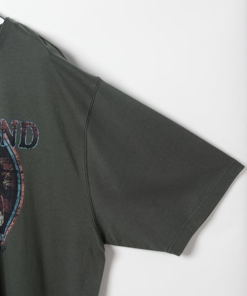 PBLIM（ページボーイリム）の「PBLIM/ロックバンドＴ（Tシャツ/カットソー・レディース・ネイビー/グレイッシュベージュ/チャコールグレー・SMALL/MEDIUM）」の16枚目の写真