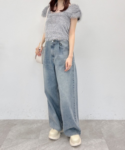 専用品！it_japan  シャギープルオーバー セール】シャギーカットプルオーバー 135753（Tシャツ