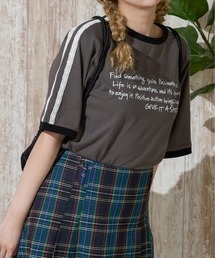 レースラインリンガーTシャツ