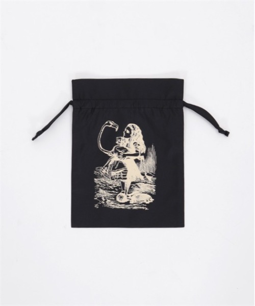 axes femme（アクシーズファム）の「アリス巾着２枚セット（ポーチ・レディース・ブラック/ブルー・FREE）」の11枚目の写真