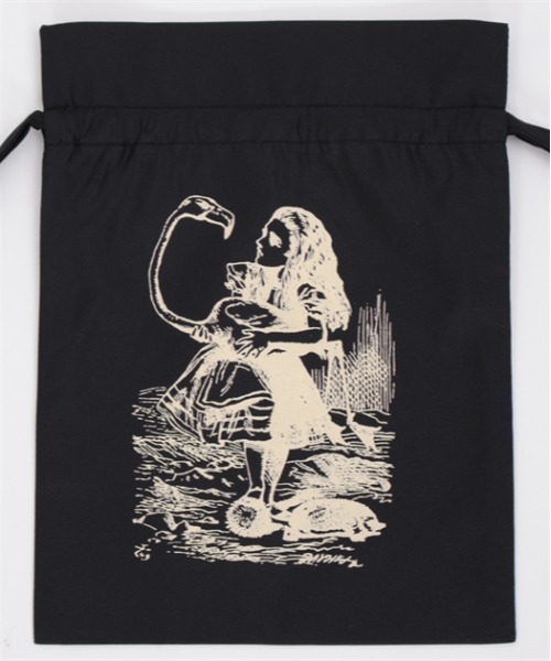 axes femme（アクシーズファム）の「アリス巾着２枚セット（ポーチ・レディース・ブラック/ブルー・FREE）」の14枚目の写真