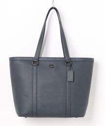 現行 タグ付き✨コーチ ゴッサム ジップトートバッグ 肩掛け ブルー COACH トートバッグ ゴッサム ジップ トート バッグ メンズ レディース