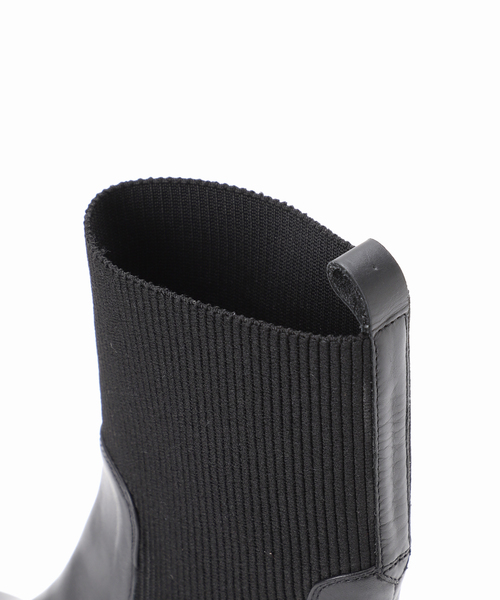 CORSO ROMA,9(コルソローマ)の「CORSO ROMA9/ コルソローマ ノーヴェ サイドゴアブーツ(ブーツ・レディース・ブラック・36/37/38/39)」の8枚目の写真