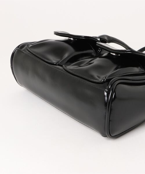 aimoha(アイモハ)の「クラシックPUハンドバッグ(ハンドバッグ・レディース・ブラック/オフホワイト/ブルー/シルバー/ピンク/レッド・FREE)」の8枚目の写真