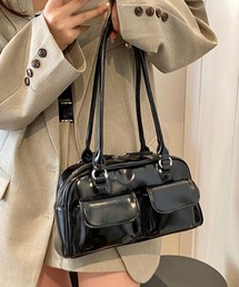 aimoha（アイモハ）の「クラシックPUハンドバッグ（ハンドバッグ）」