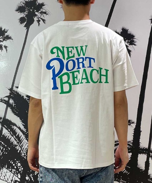 ムラサキスポーツ(ムラサキスポーツ)の「WEST CO LIFE/ウエストコライフ WCTシャツ【レタリング】 MOWC24SM005(Tシャツ/カットソー・メンズ・ライトパープル/ブラック/ホワイト・L/M)」の1枚目の写真