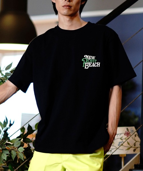 ムラサキスポーツ(ムラサキスポーツ)の「WEST CO LIFE/ウエストコライフ WCTシャツ【レタリング】 MOWC24SM005(Tシャツ/カットソー・メンズ・ライトパープル/ブラック/ホワイト・L/M)」の2枚目の写真