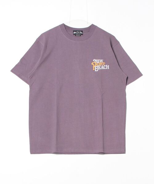 ムラサキスポーツ(ムラサキスポーツ)の「WEST CO LIFE/ウエストコライフ WCTシャツ【レタリング】 MOWC24SM005(Tシャツ/カットソー・メンズ・ライトパープル/ブラック/ホワイト・L/M)」の5枚目の写真