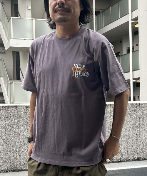 ムラサキスポーツ(ムラサキスポーツ)の「WEST CO LIFE/ウエストコライフ WCTシャツ【レタリング】 MOWC24SM005(Tシャツ/カットソー・メンズ・ライトパープル/ブラック/ホワイト・L/M)」の12枚目の写真