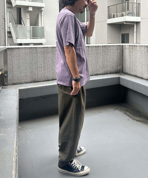 ムラサキスポーツ(ムラサキスポーツ)の「WEST CO LIFE/ウエストコライフ WCTシャツ【レタリング】 MOWC24SM005(Tシャツ/カットソー・メンズ・ライトパープル/ブラック/ホワイト・L/M)」の16枚目の写真