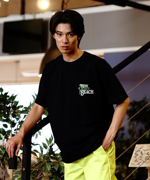 ムラサキスポーツ(ムラサキスポーツ)の「WEST CO LIFE/ウエストコライフ WCTシャツ【レタリング】 MOWC24SM005(Tシャツ/カットソー・メンズ・ライトパープル/ブラック/ホワイト・L/M)」の7枚目の写真
