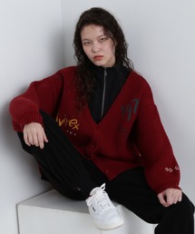 AVIREX | HAND EMBROIDERY  KNIT CARDIGAN/ハンド刺繍ニットカーディガン(カーディガン/ボレロ)