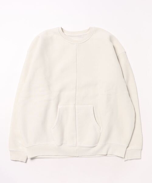 Smoothy（スムージー）の「Smoothy Pigment SW / スムージー ピグメントスウェット（スウェット・キッズ・ピンク/アイボリー/チャコールグレー・SMALL/MEDIUM/X-LARGE/LARGE）」の12枚目の写真