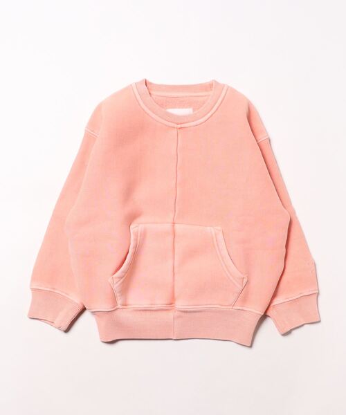 Smoothy（スムージー）の「Smoothy Pigment SW / スムージー ピグメントスウェット（スウェット・キッズ・ピンク/アイボリー/チャコールグレー・SMALL/MEDIUM/X-LARGE/LARGE）」の10枚目の写真