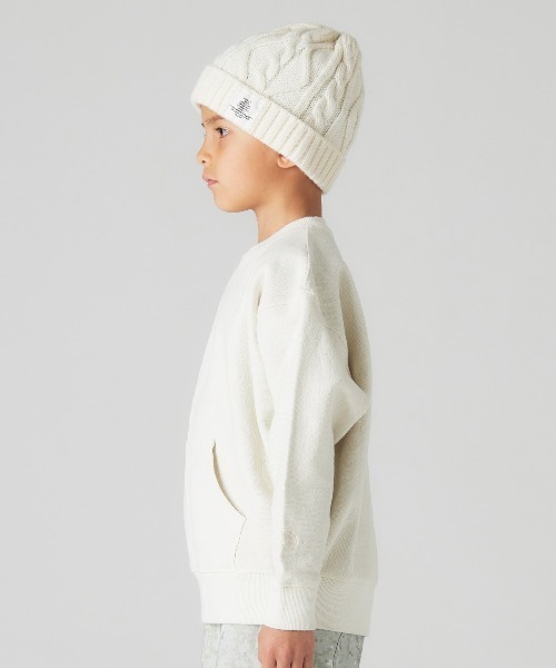 Smoothy（スムージー）の「Smoothy Pigment SW / スムージー ピグメントスウェット（スウェット・キッズ・ピンク/アイボリー/チャコールグレー・SMALL/MEDIUM/X-LARGE/LARGE）」の15枚目の写真