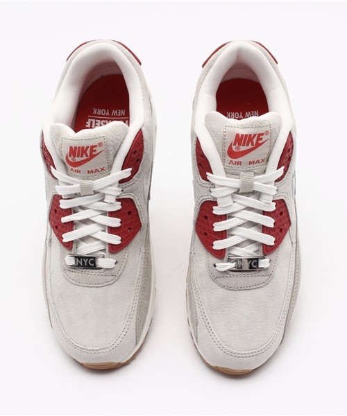 NIKE SPORTSWEAR(ナイキスポーツウェアー)の「ウィメンズ ナイキ エアマックス ニューヨーク NIKE WMNS AIR MAX 90 QS 813150-200(スニーカー・レディース・ベージュ・23.5cm/23cm/24.5cm/24cm)」の9枚目の写真