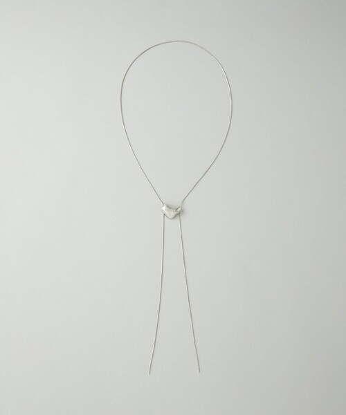 CITEN（シテン）の「＜CITEN＞モチーフループタイネックレス（ネックレス・レディース・シルバー/ゴールド・FREE）」の4枚目の写真