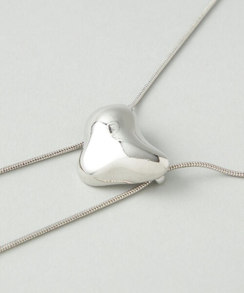 CITEN（シテン）の「＜CITEN＞モチーフループタイネックレス（ネックレス・レディース・シルバー/ゴールド・FREE）」の5枚目の写真