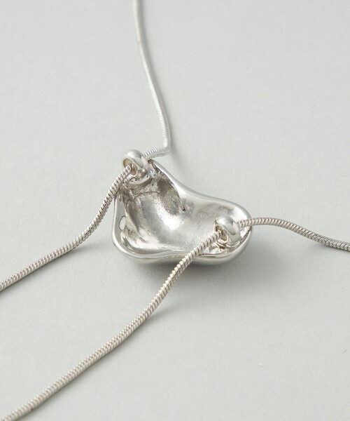 CITEN（シテン）の「＜CITEN＞モチーフループタイネックレス（ネックレス・レディース・シルバー/ゴールド・FREE）」の6枚目の写真