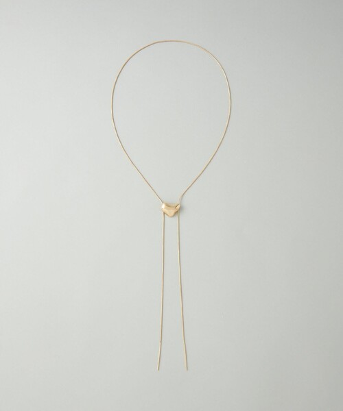 CITEN（シテン）の「＜CITEN＞モチーフループタイネックレス（ネックレス・レディース・シルバー/ゴールド・FREE）」の10枚目の写真