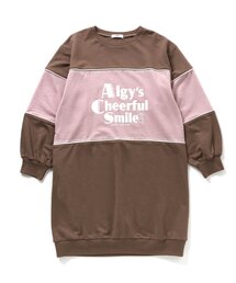 algy | ブロッキングトレーナーワンピ(ワンピース)