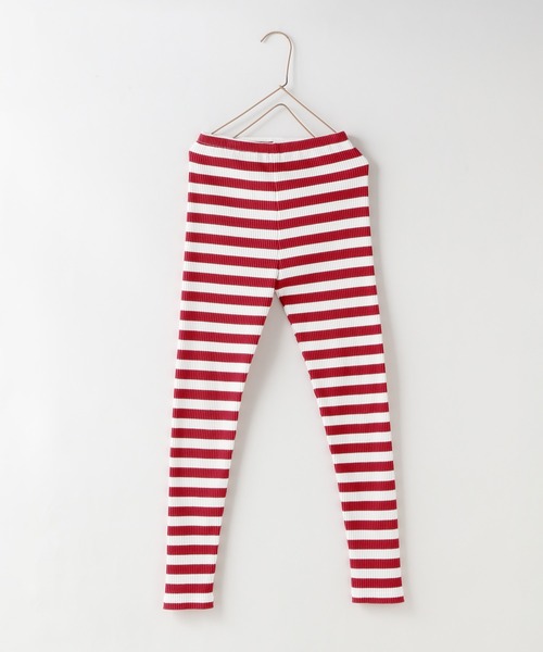 まさ爺　Lサイズ ボーダーリブレギンス 134398（レギンス/スパッツ）｜LOWRYS FARM