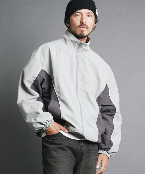 【セール】COMMONWARE:切り替えナイロンミリタリーブルゾン（ナイロンジャケット）｜COMMON WARE（コモンウェアー）