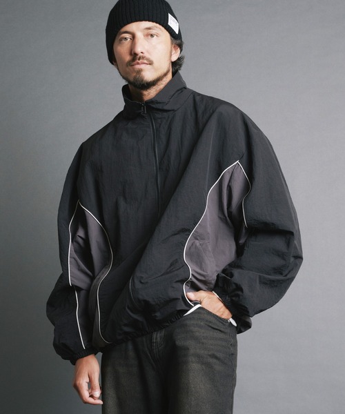 【セール】COMMONWARE:切り替えナイロンミリタリーブルゾン（ナイロンジャケット）｜COMMON WARE（コモンウェアー）