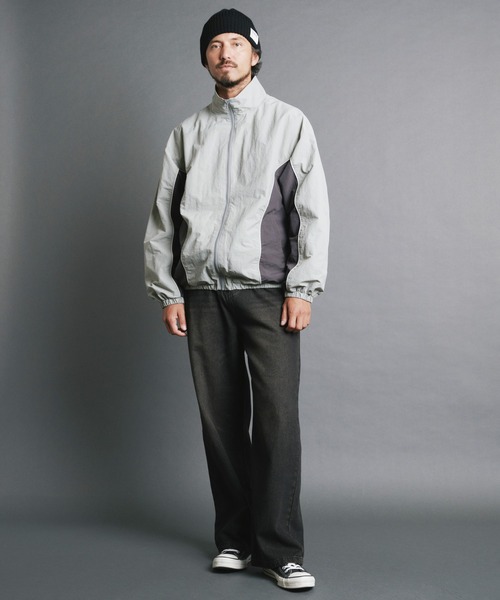 【セール】COMMONWARE:切り替えナイロンミリタリーブルゾン（ナイロンジャケット）｜COMMON WARE（コモンウェアー）