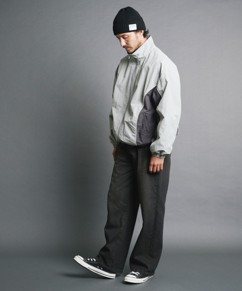 【セール】COMMONWARE:切り替えナイロンミリタリーブルゾン（ナイロンジャケット）｜COMMON WARE（コモンウェアー）