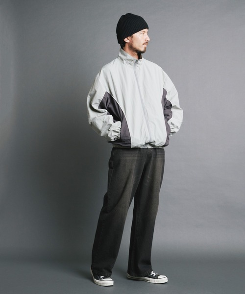 【セール】COMMONWARE:切り替えナイロンミリタリーブルゾン（ナイロンジャケット）｜COMMON WARE（コモンウェアー）