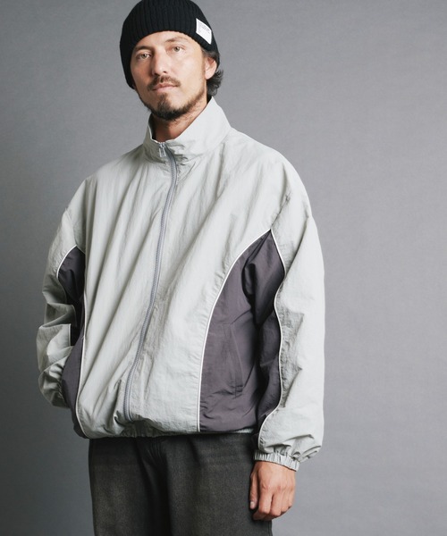 【セール】COMMONWARE:切り替えナイロンミリタリーブルゾン（ナイロンジャケット）｜COMMON WARE（コモンウェアー）