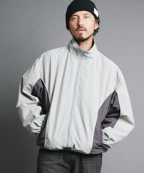 【セール】COMMONWARE:切り替えナイロンミリタリーブルゾン（ナイロンジャケット）｜COMMON WARE（コモンウェアー）