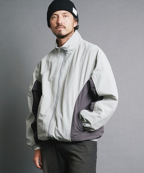 【セール】COMMONWARE:切り替えナイロンミリタリーブルゾン（ナイロンジャケット）｜COMMON WARE（コモンウェアー）