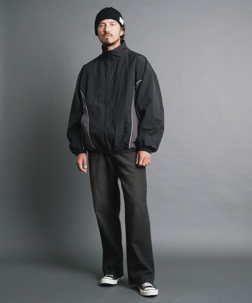 【セール】COMMONWARE:切り替えナイロンミリタリーブルゾン（ナイロンジャケット）｜COMMON WARE（コモンウェアー）