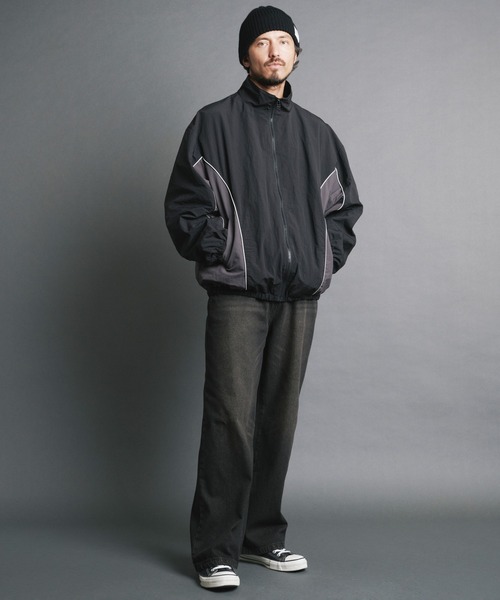 【セール】COMMONWARE:切り替えナイロンミリタリーブルゾン（ナイロンジャケット）｜COMMON WARE（コモンウェアー）