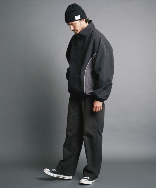 【セール】COMMONWARE:切り替えナイロンミリタリーブルゾン（ナイロンジャケット）｜COMMON WARE（コモンウェアー）