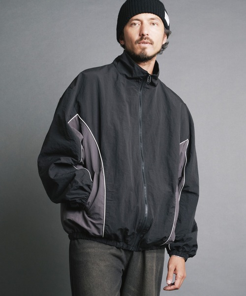 【セール】COMMONWARE:切り替えナイロンミリタリーブルゾン（ナイロンジャケット）｜COMMON WARE（コモンウェアー）