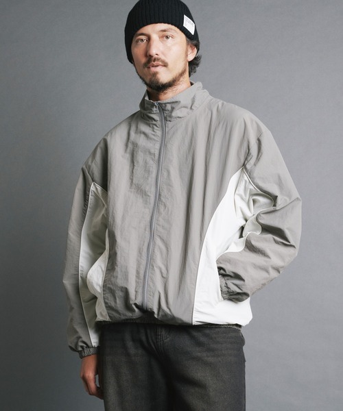 【セール】COMMONWARE:切り替えナイロンミリタリーブルゾン（ナイロンジャケット）｜COMMON WARE（コモンウェアー）