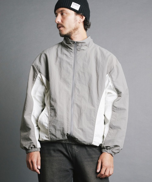 【セール】COMMONWARE:切り替えナイロンミリタリーブルゾン（ナイロンジャケット）｜COMMON WARE（コモンウェアー）