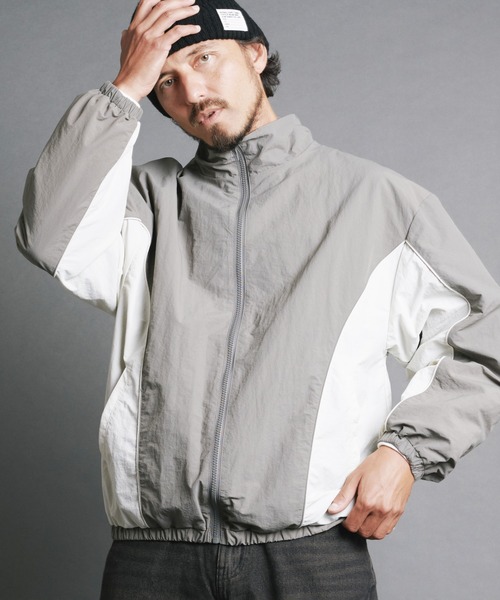 【セール】COMMONWARE:切り替えナイロンミリタリーブルゾン（ナイロンジャケット）｜COMMON WARE（コモンウェアー）