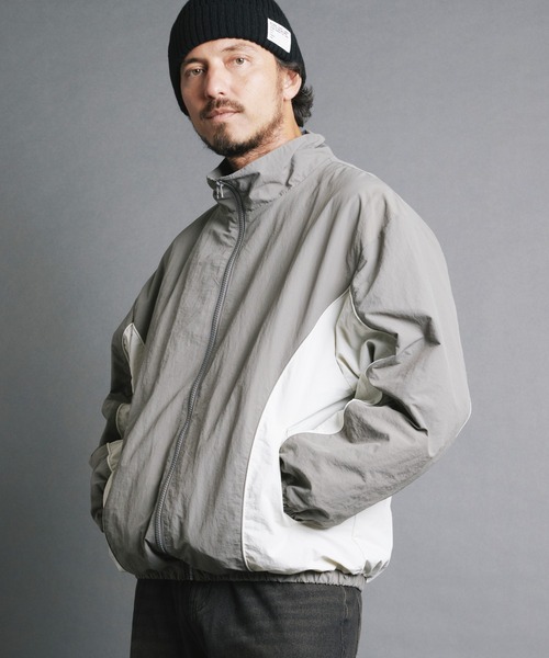 【セール】COMMONWARE:切り替えナイロンミリタリーブルゾン（ナイロンジャケット）｜COMMON WARE（コモンウェアー）