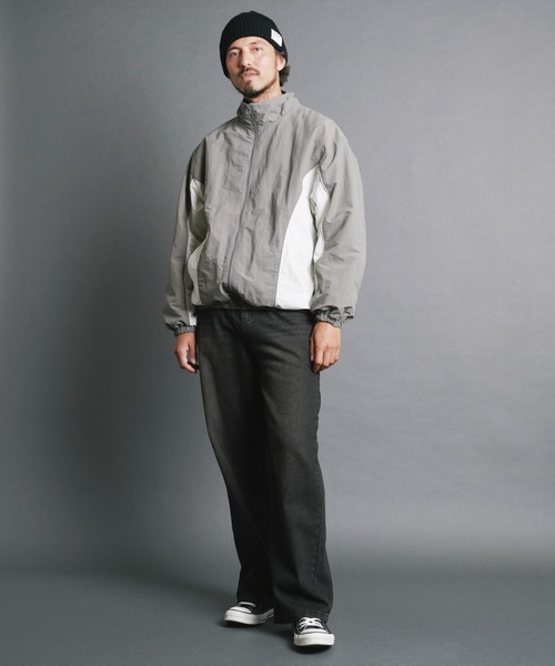 【セール】COMMONWARE:切り替えナイロンミリタリーブルゾン（ナイロンジャケット）｜COMMON WARE（コモンウェアー）