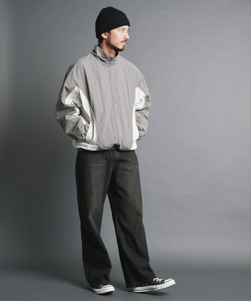 【セール】COMMONWARE:切り替えナイロンミリタリーブルゾン（ナイロンジャケット）｜COMMON WARE（コモンウェアー）