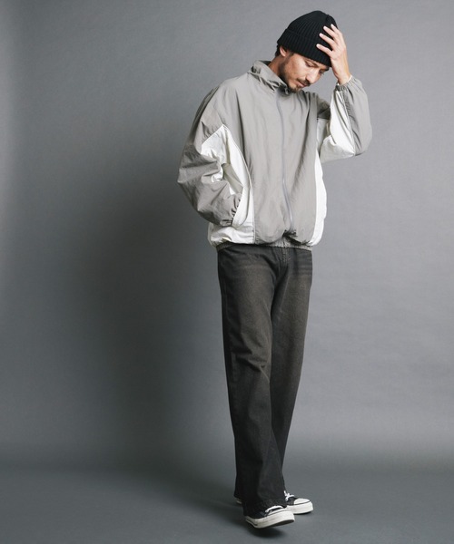 【セール】COMMONWARE:切り替えナイロンミリタリーブルゾン（ナイロンジャケット）｜COMMON WARE（コモンウェアー）