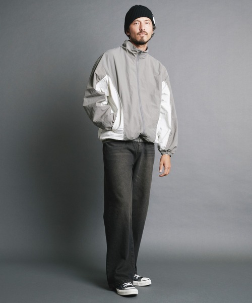 【セール】COMMONWARE:切り替えナイロンミリタリーブルゾン（ナイロンジャケット）｜COMMON WARE（コモンウェアー）